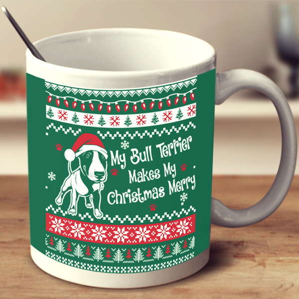 Bull Terrier - Ugly Christmas Mug