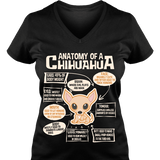 Anatomy Of a Chihuahua - T-shirts