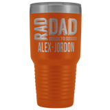 Personalized Tumbler for dad - Rad Dad