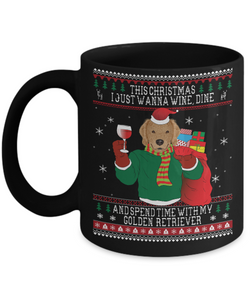 Golden Retriever - Ugly Christmas Style Mug