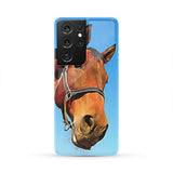 Personalized Phone case of Horse cartoonized