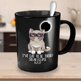 Funny Solar Eclipse Mug for Cat Lovers - August 21st 2017