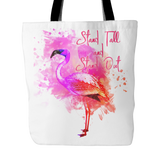 Flamingo - Stand Tall - Tote Bag