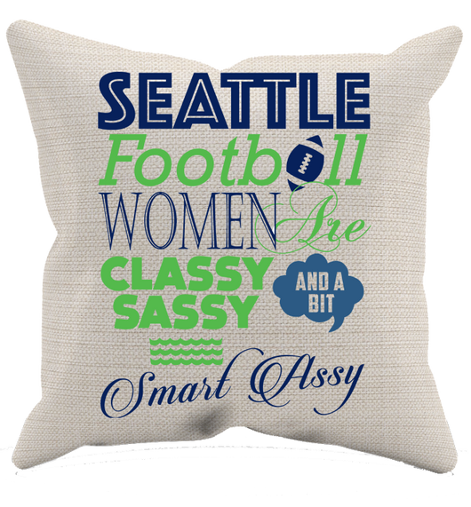 Sassy Seattle Women Pillow Case