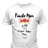 Poodle Mom Est - T-shirt Personalized