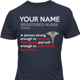 Registered Nurse -Soft Enough - T-shirts Personalized