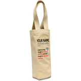 Registered Nurse - Soft Enough - Personalized Wine Bag