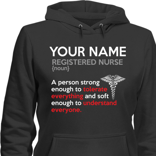 Registered Nurse -Soft Enough - T-shirts Personalized
